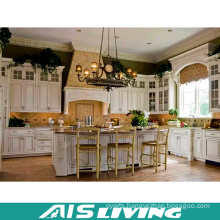China Luxury Prefab Homes Online Shopping Kitchen Unit PVC Kitchen Cabinet (AIS-K716)
